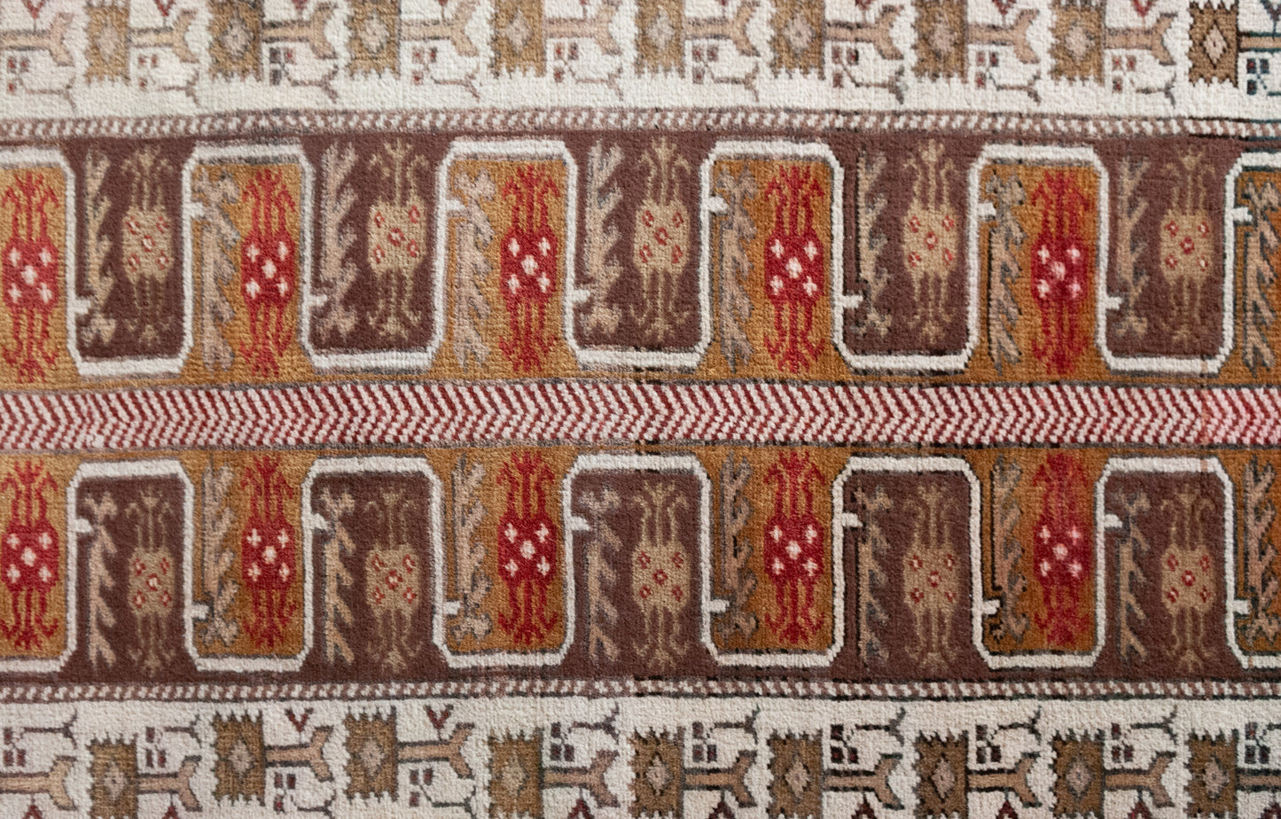 Unusual Hand Woven - Vintage Eastern Rug - Modern Decorative
