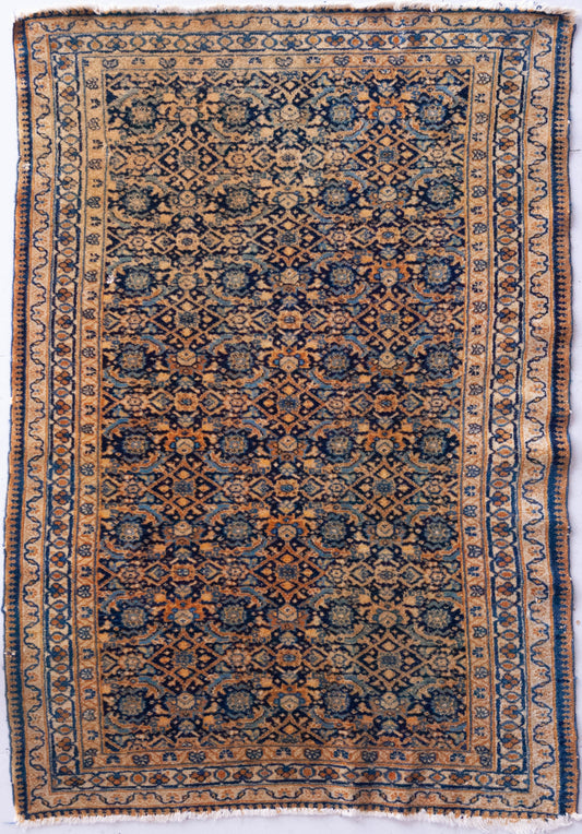 Hand Woven Attractive Eastern Vintage Rug