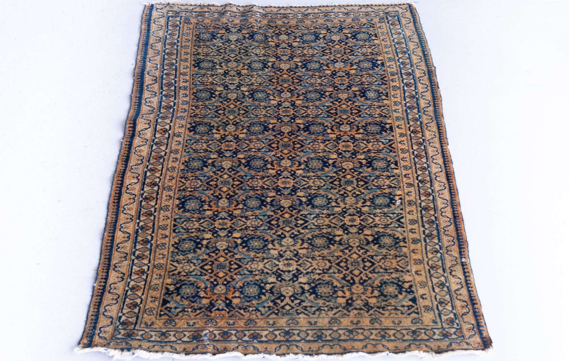 Hand Woven Attractive Eastern Vintage Rug - Modern Decorative