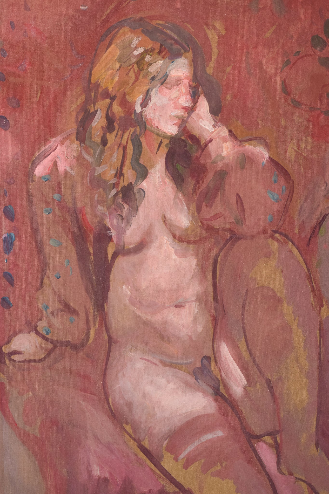 Antoni Munill - 'Mujeres' - Two Evocative Female Figures - Modern Decorative