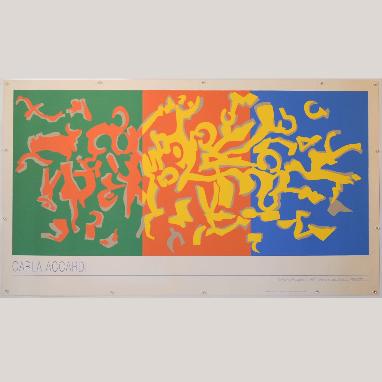 14 Large Original Artist's Exhibition Lithograph Posters