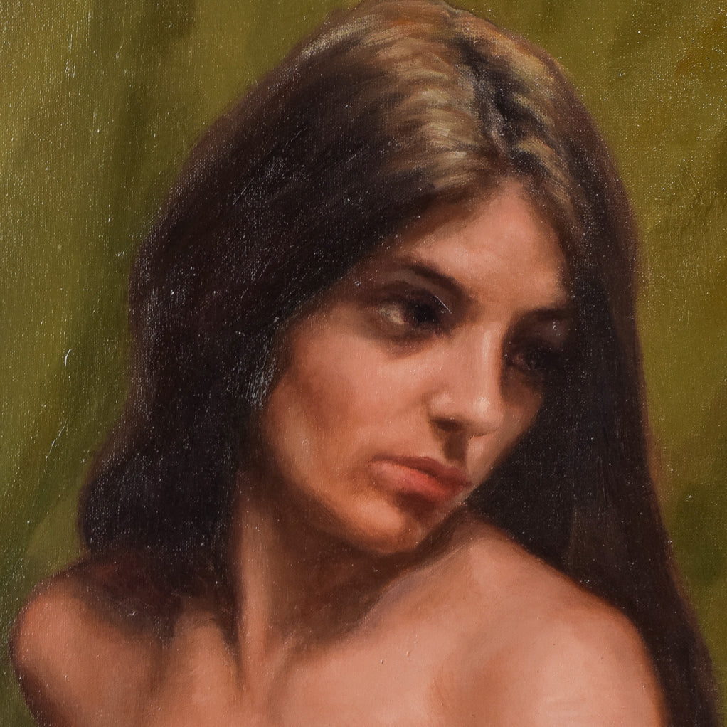 Nude Life Portrait - Jordi Bernaus - Modern Decorative