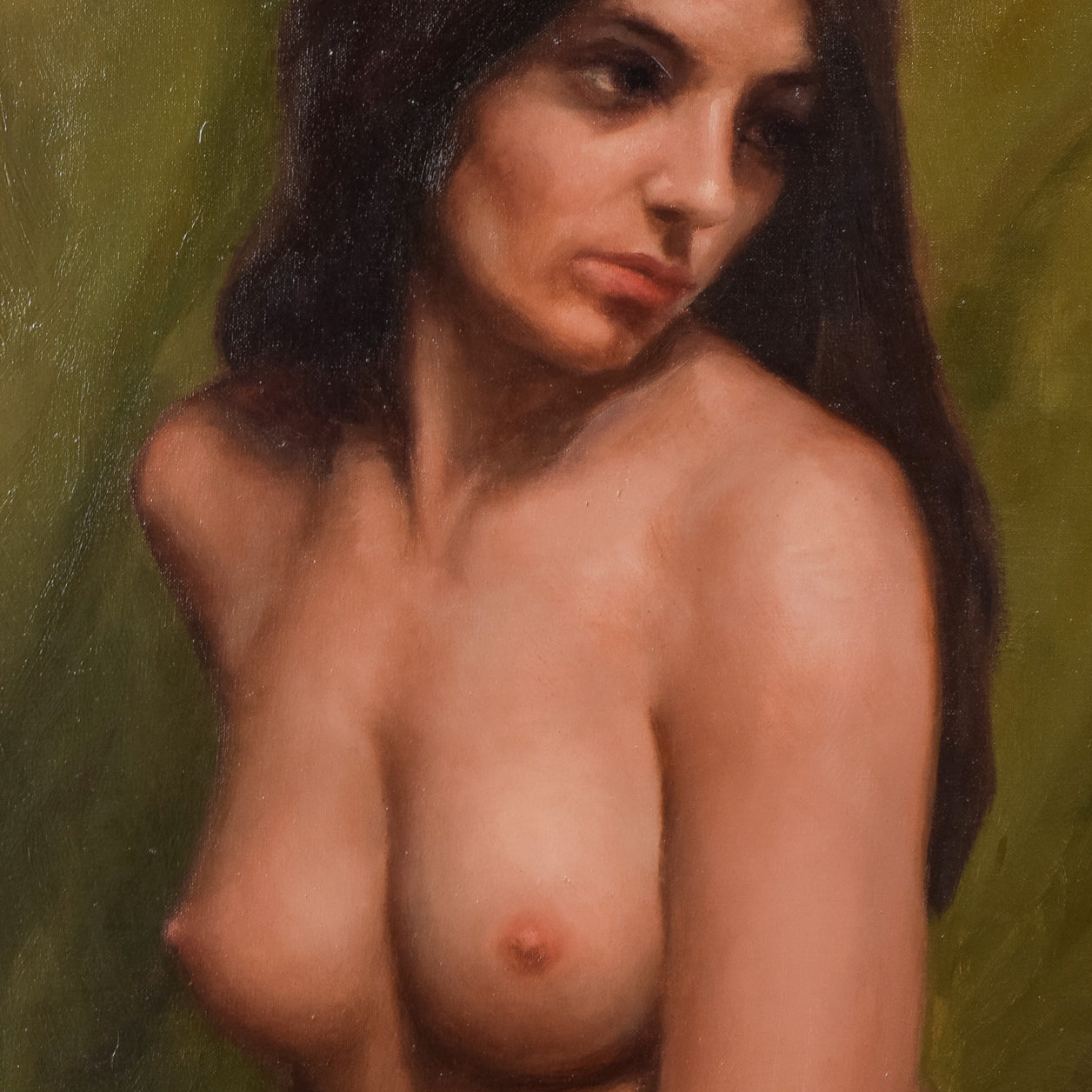 Nude Life Portrait - Jordi Bernaus - Modern Decorative