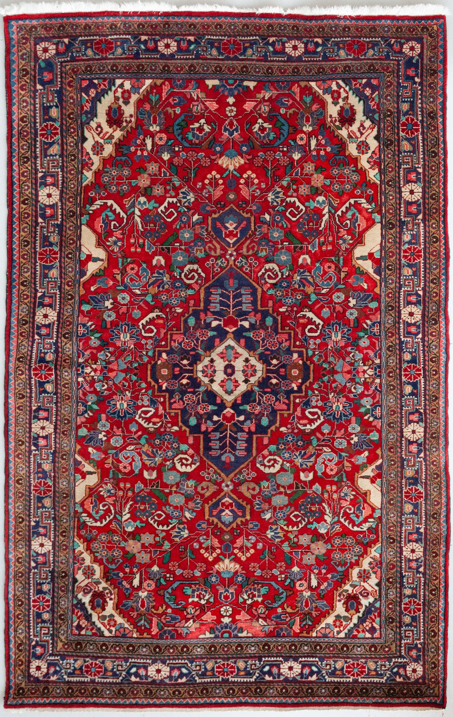 Persian Sarugh rug - Vintage - Hand Woven - Modern Decorative