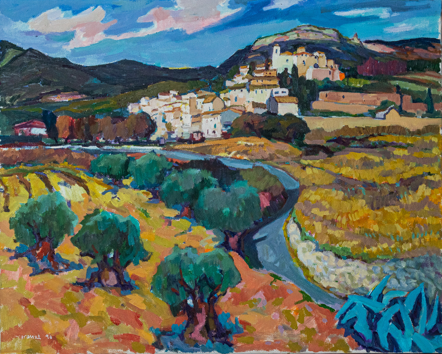 Reguera Canyelles - Canyelles Castle - Colourist landscape