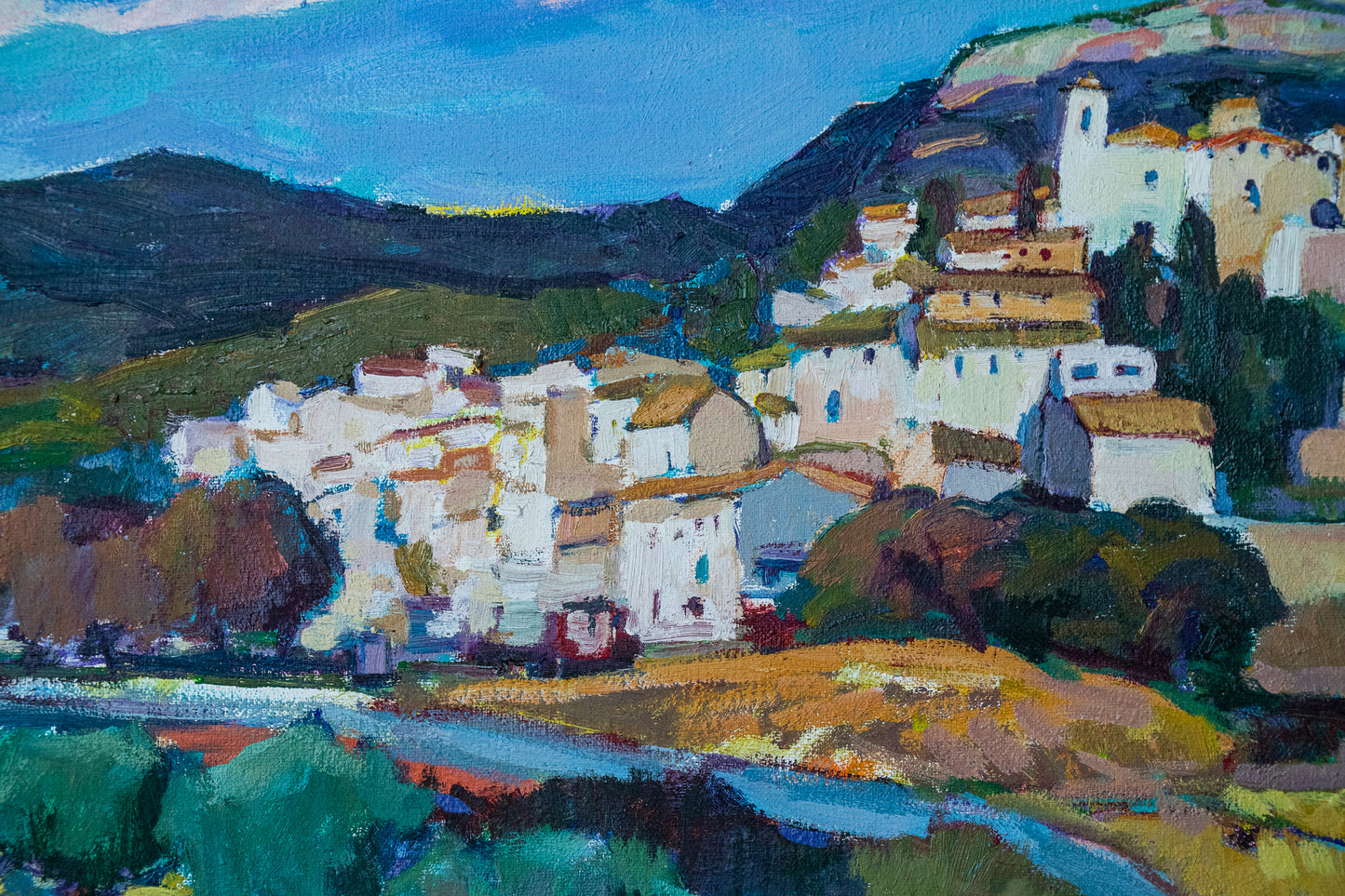 Reguera Canyelles - Canyelles Castle - Colourist landscape