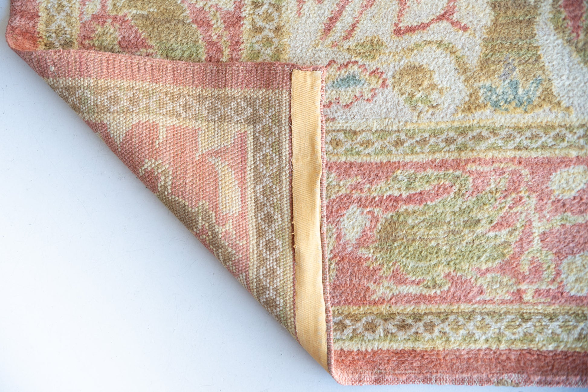 Large Hand Woven - Vintage Spanish Rug With Exotic Creatures - Modern Decorative