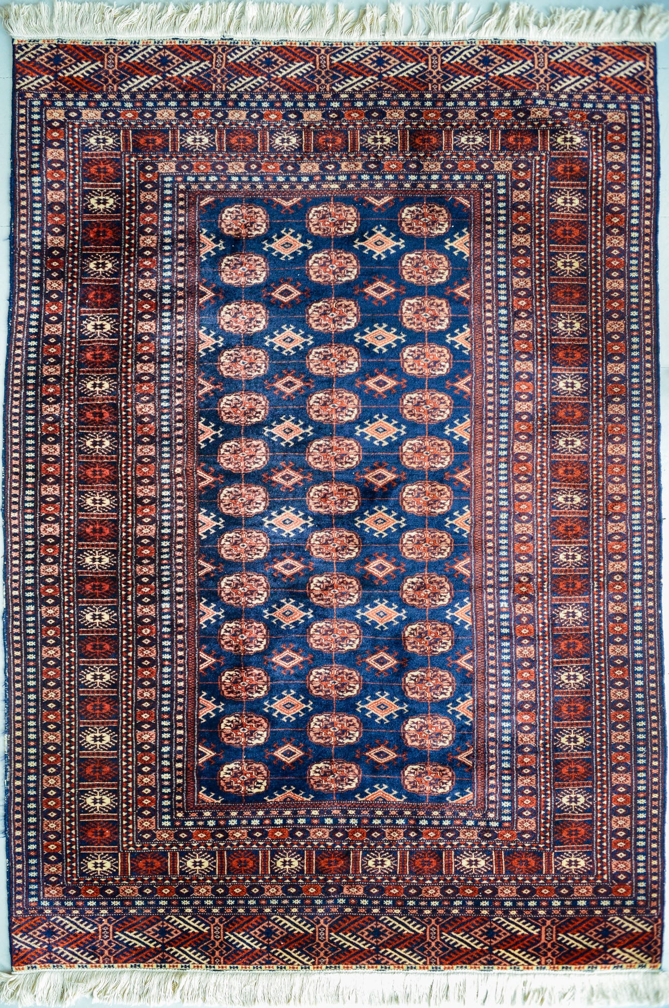 Hand woven vintage - Caucasian rug - Modern Decorative