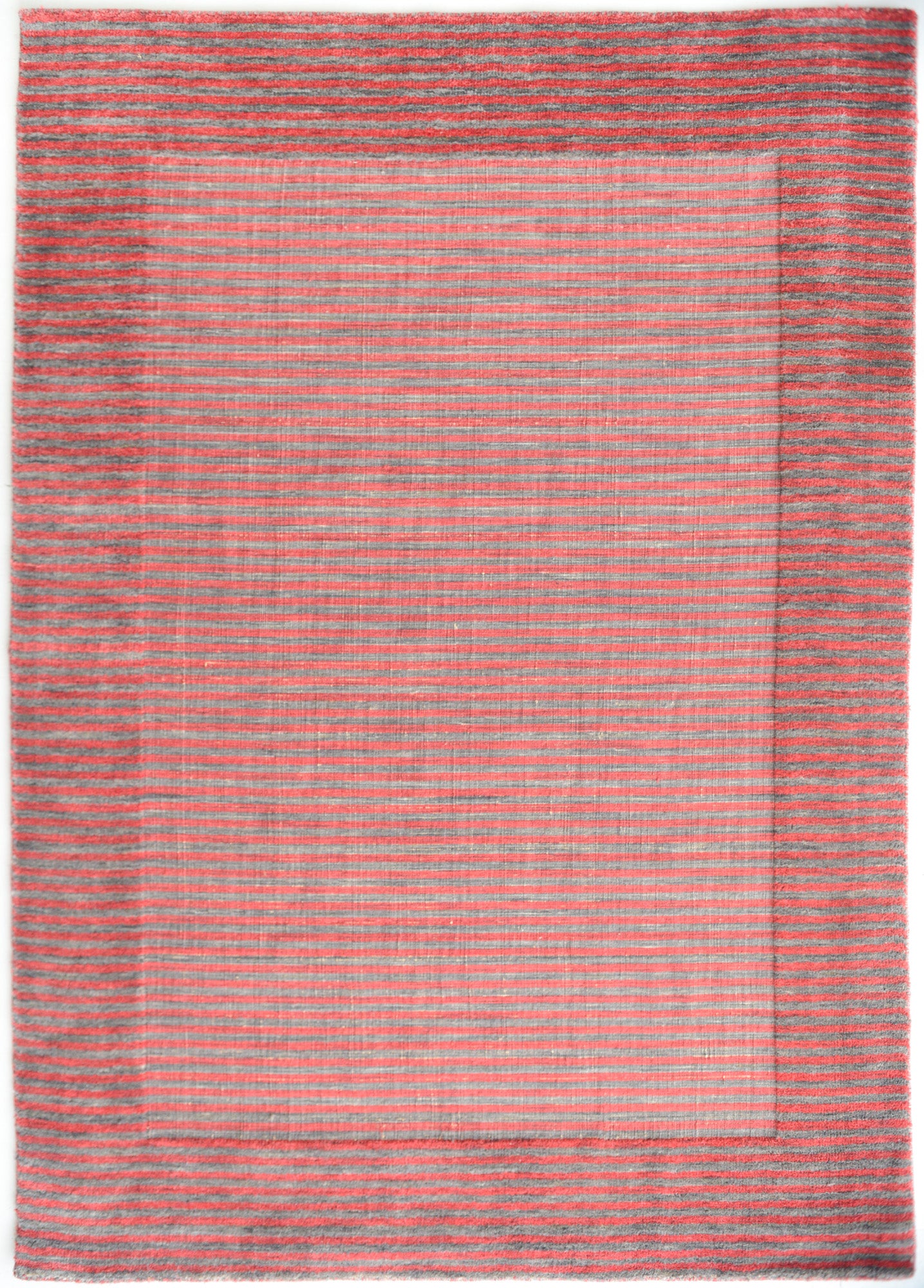 Modernist - Vintage Hand Woven Rug - Modern Decorative