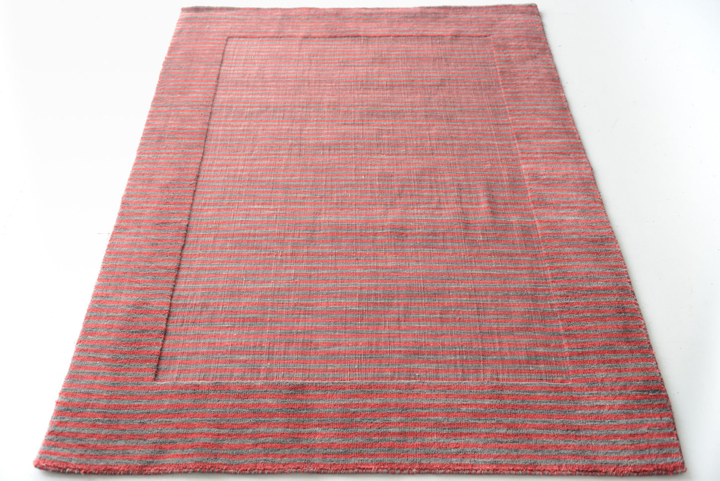 Modernist - Vintage Hand Woven Rug - Modern Decorative