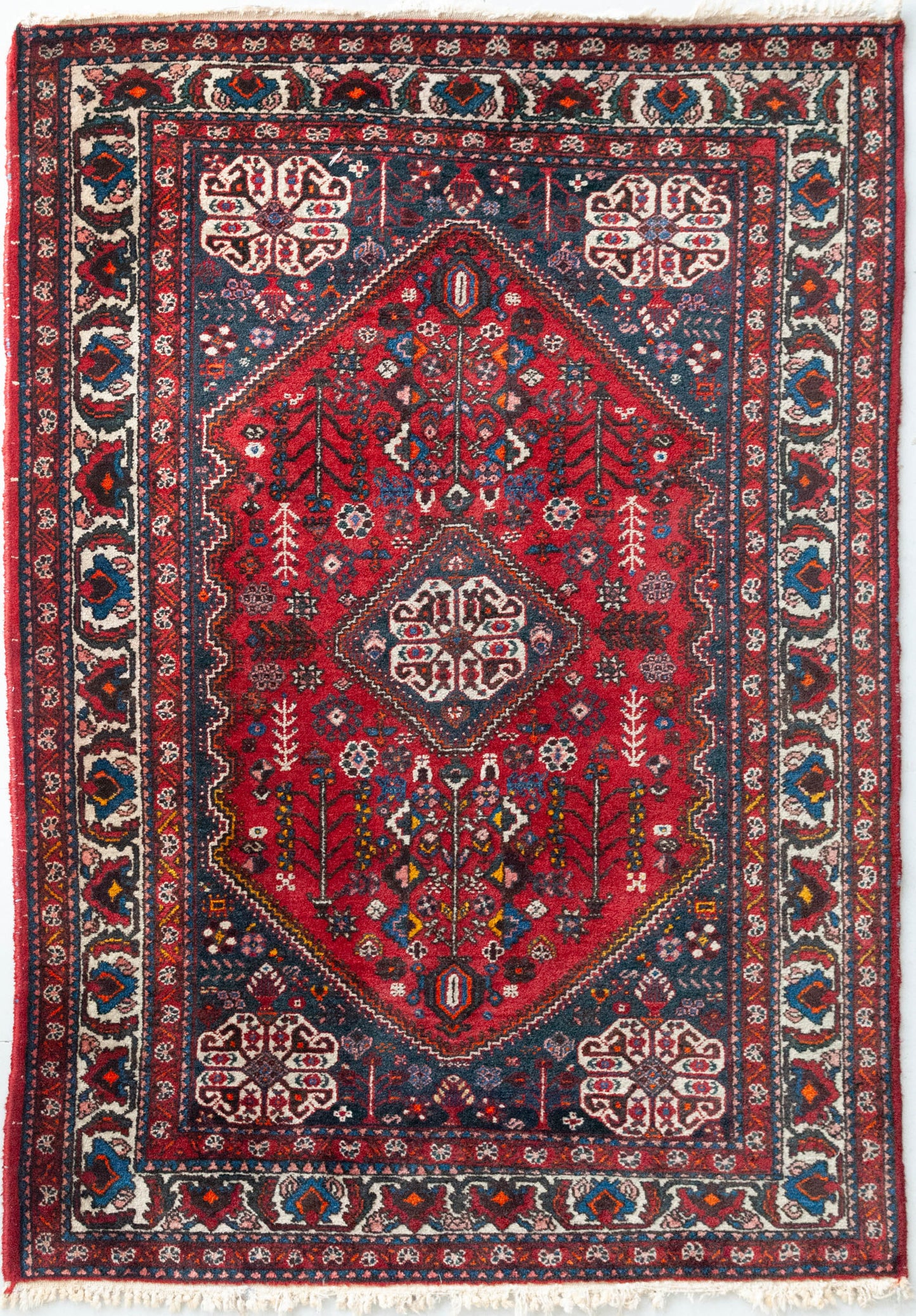 Abadeh Rug - Vintage - Handwoven - Modern Decorative