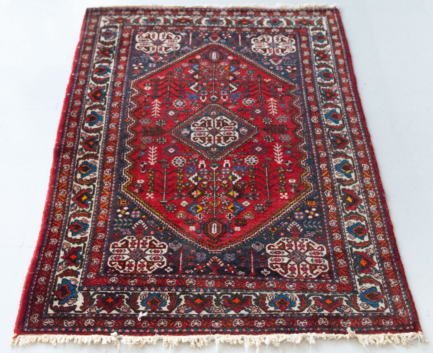 Abadeh Rug - Vintage - Handwoven - Modern Decorative
