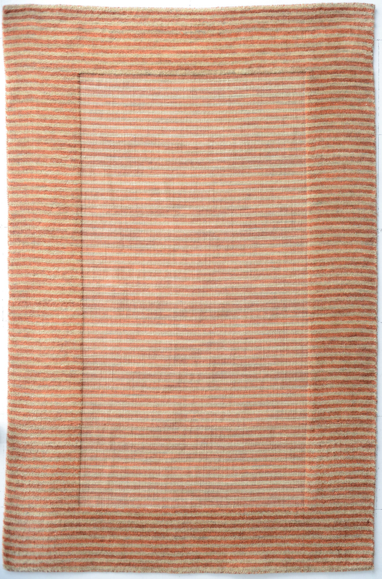 Modernist - Hand Woven Vintage Rug - Modern Decorative