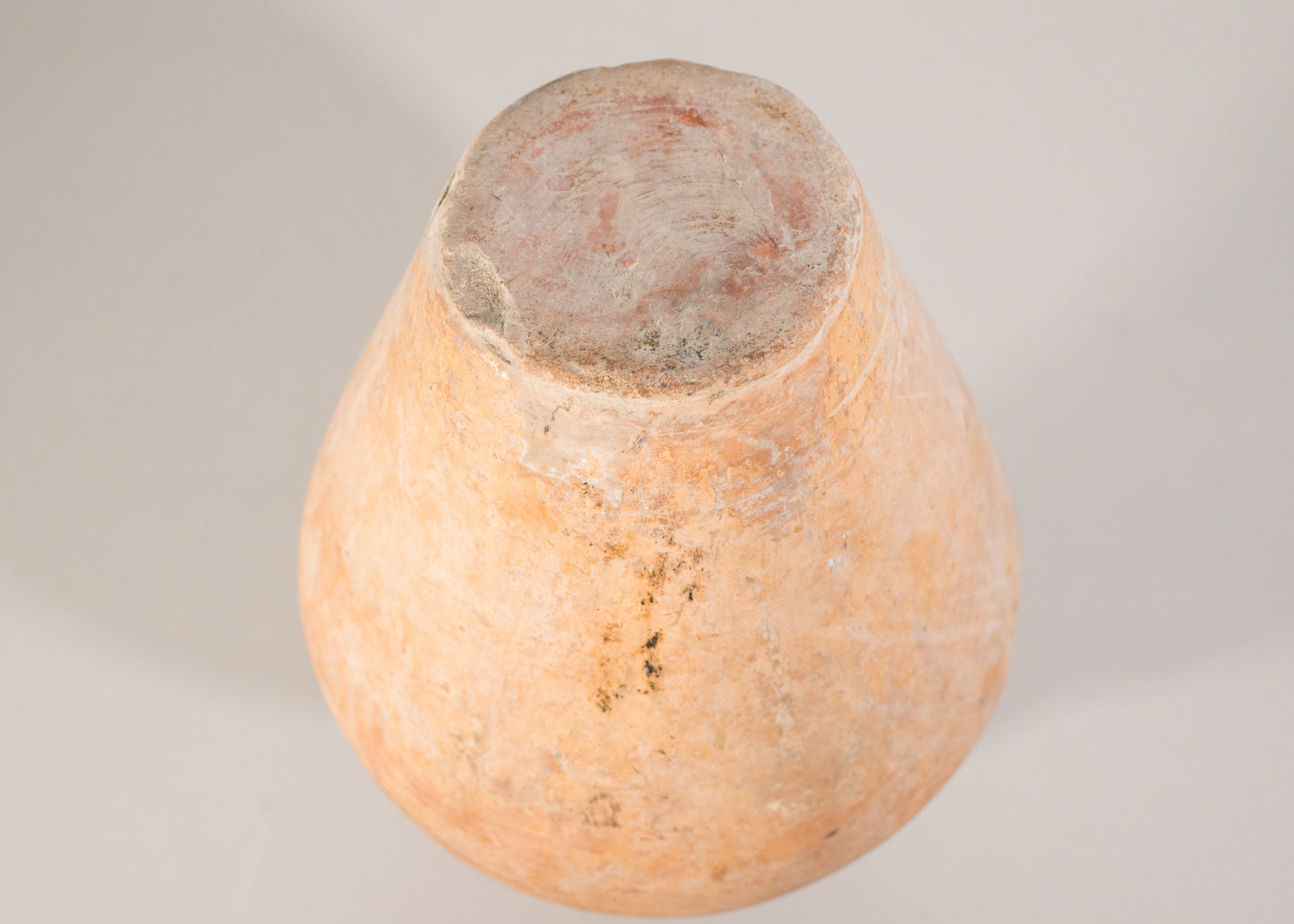 Antique Spanish Terracotta Amphora – 19th Century Rustic Handcrafted Storage Jar - Modern Decorative