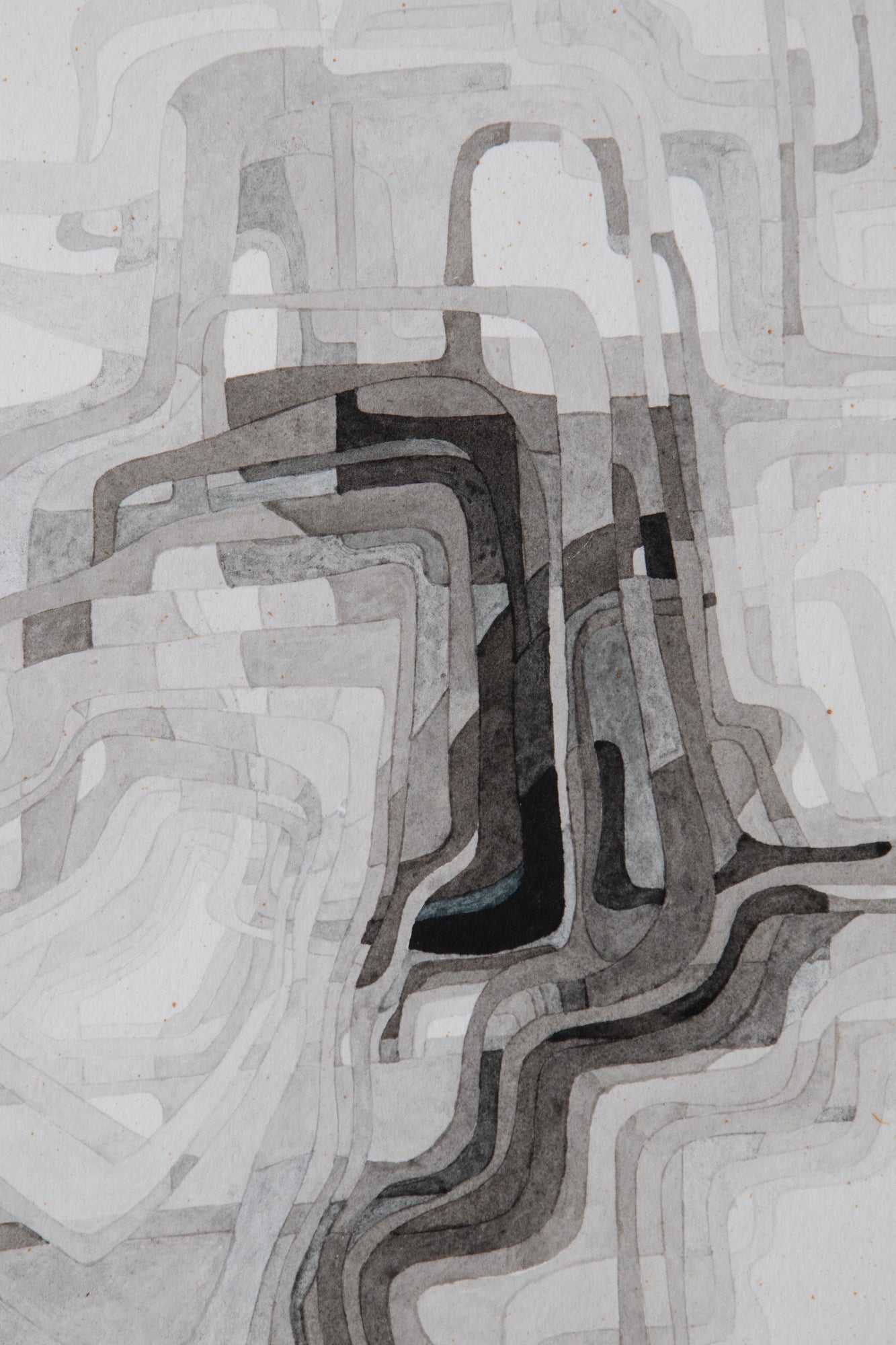 Abstract Compositions - Watercolours - Set of 3 - Joan CLARET - Modern Decorative