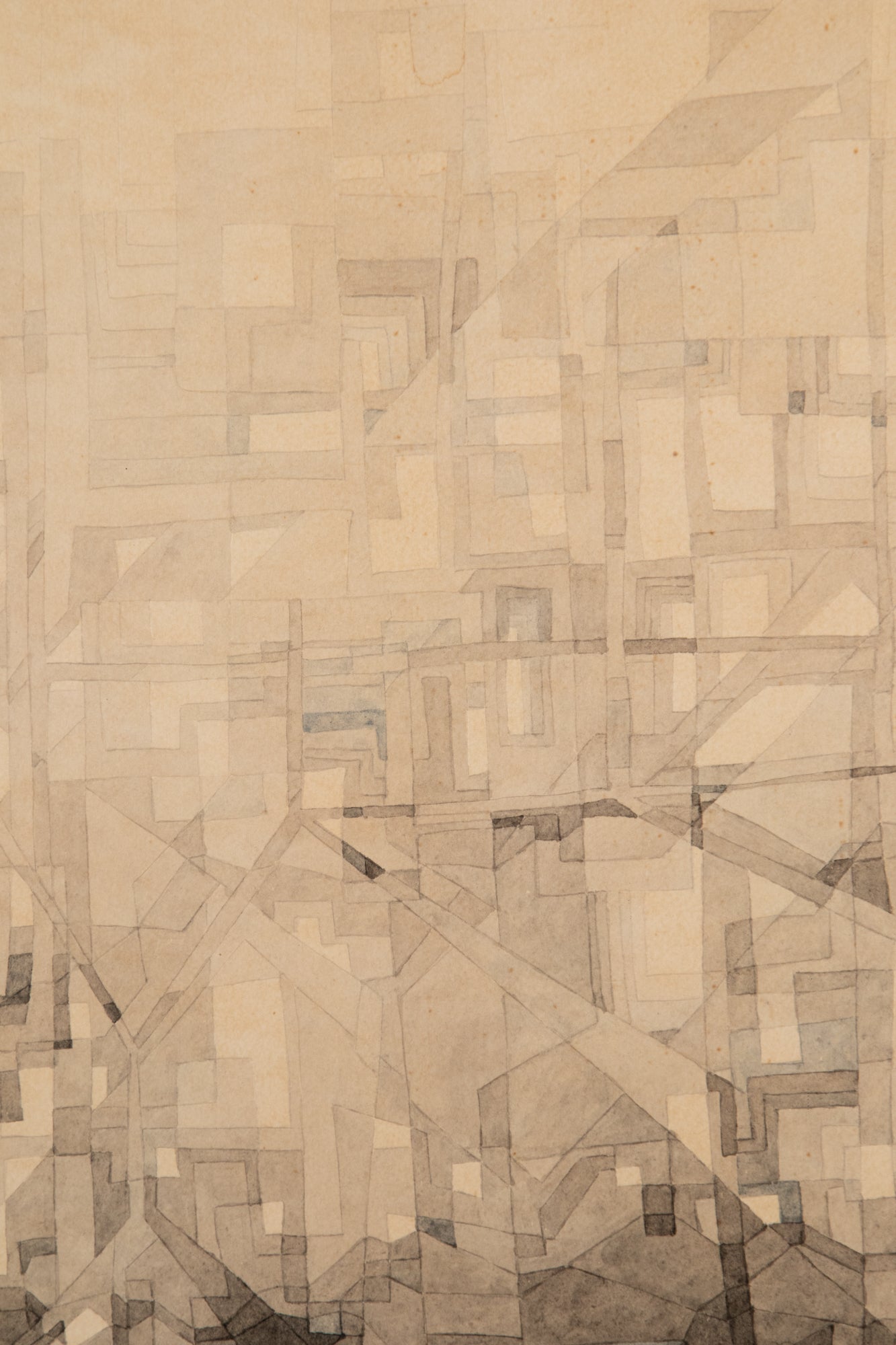 Abstract Compositions - Watercolours - Set of 3 - Joan CLARET - Modern Decorative