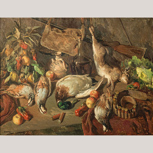 José Maria VILA CANYELLES - The Chef's Banquet - Still Life - Fruit and Game