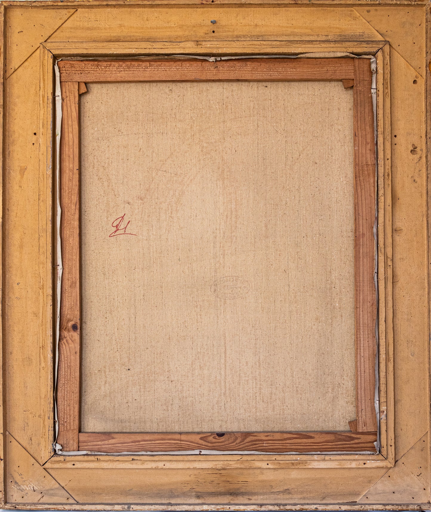 Senorita plaiting her hair - Rosendo González Carbonell (1910-1984) - Modern Decorative