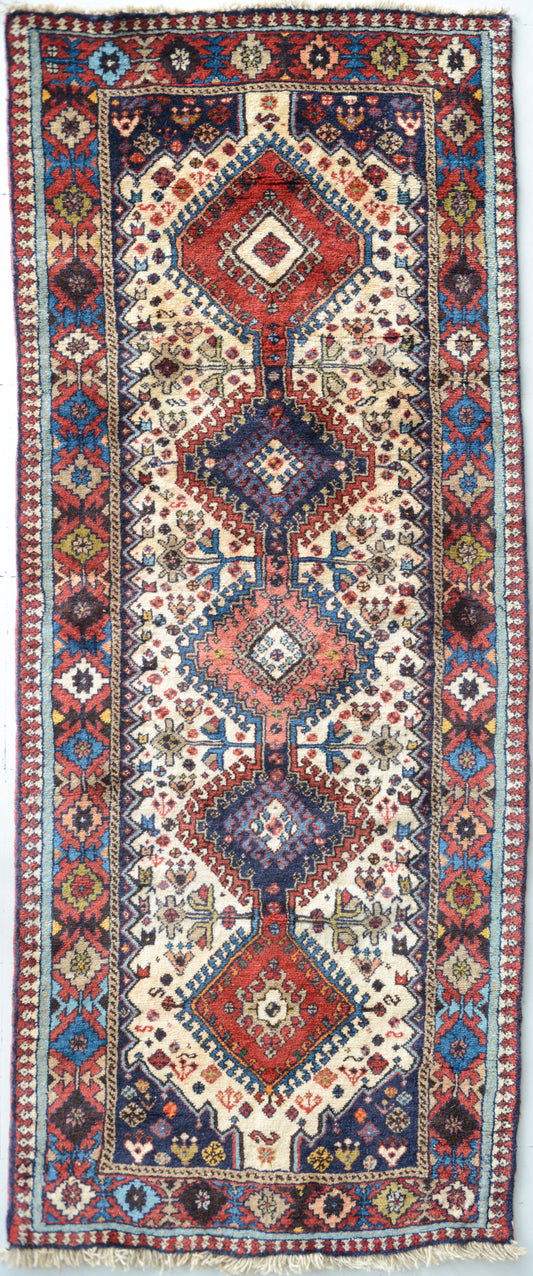 Yalameh - Handwoven Vintage Runner - Modern Decorative