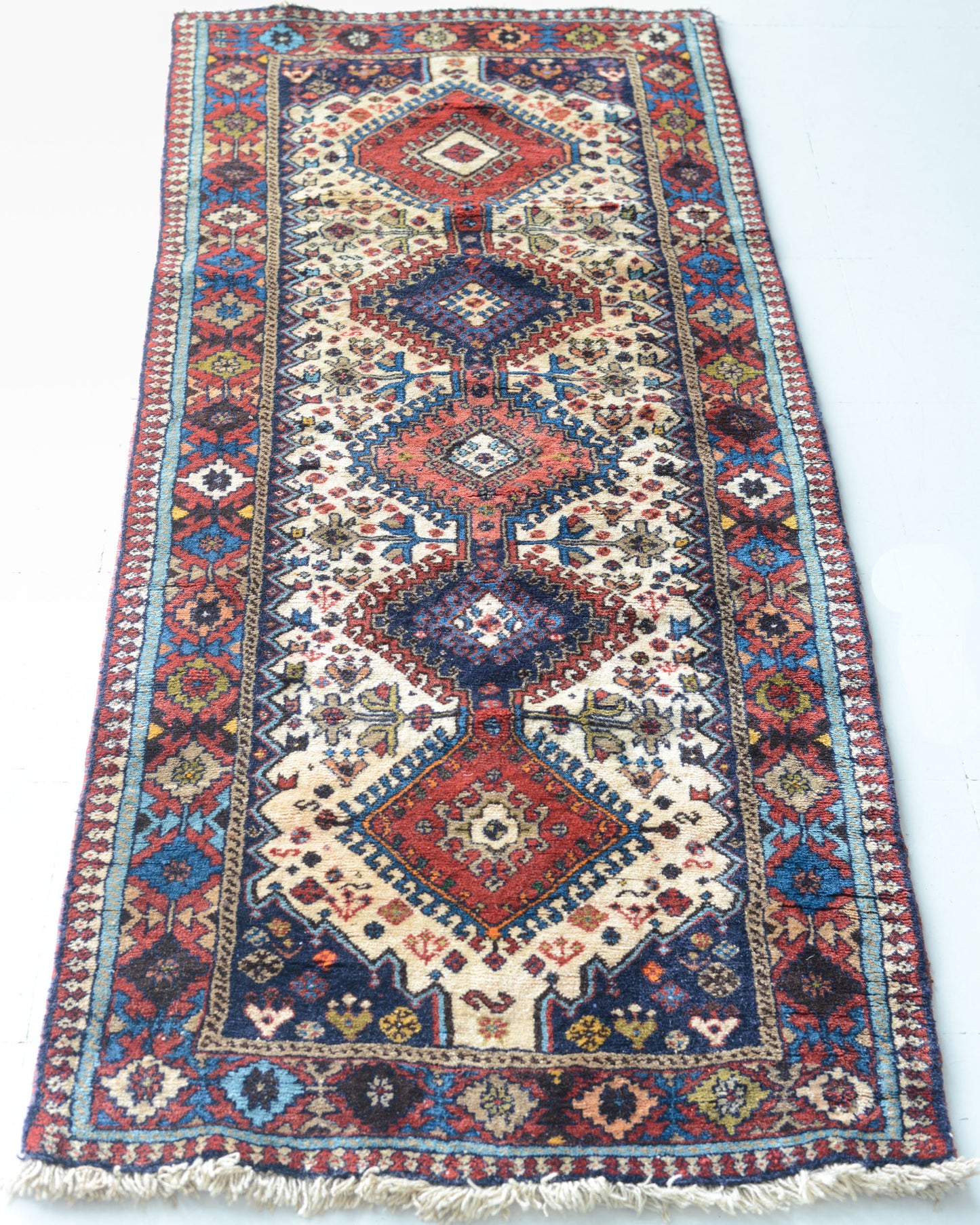 Yalameh - Handwoven Vintage Runner - Modern Decorative