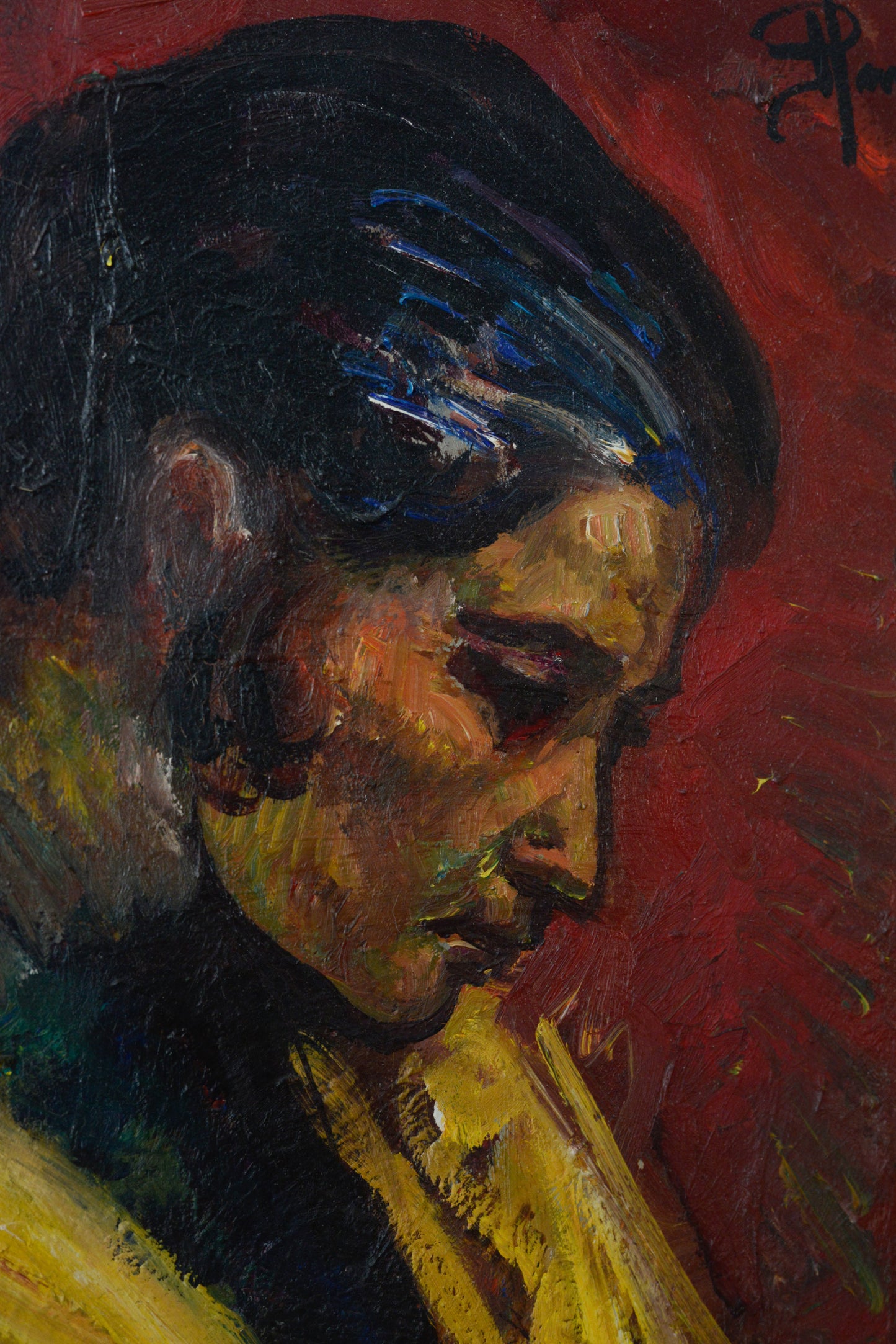 Isidre Nonell i Monturiol - Follower - Gypsy Lady - Modern Decorative