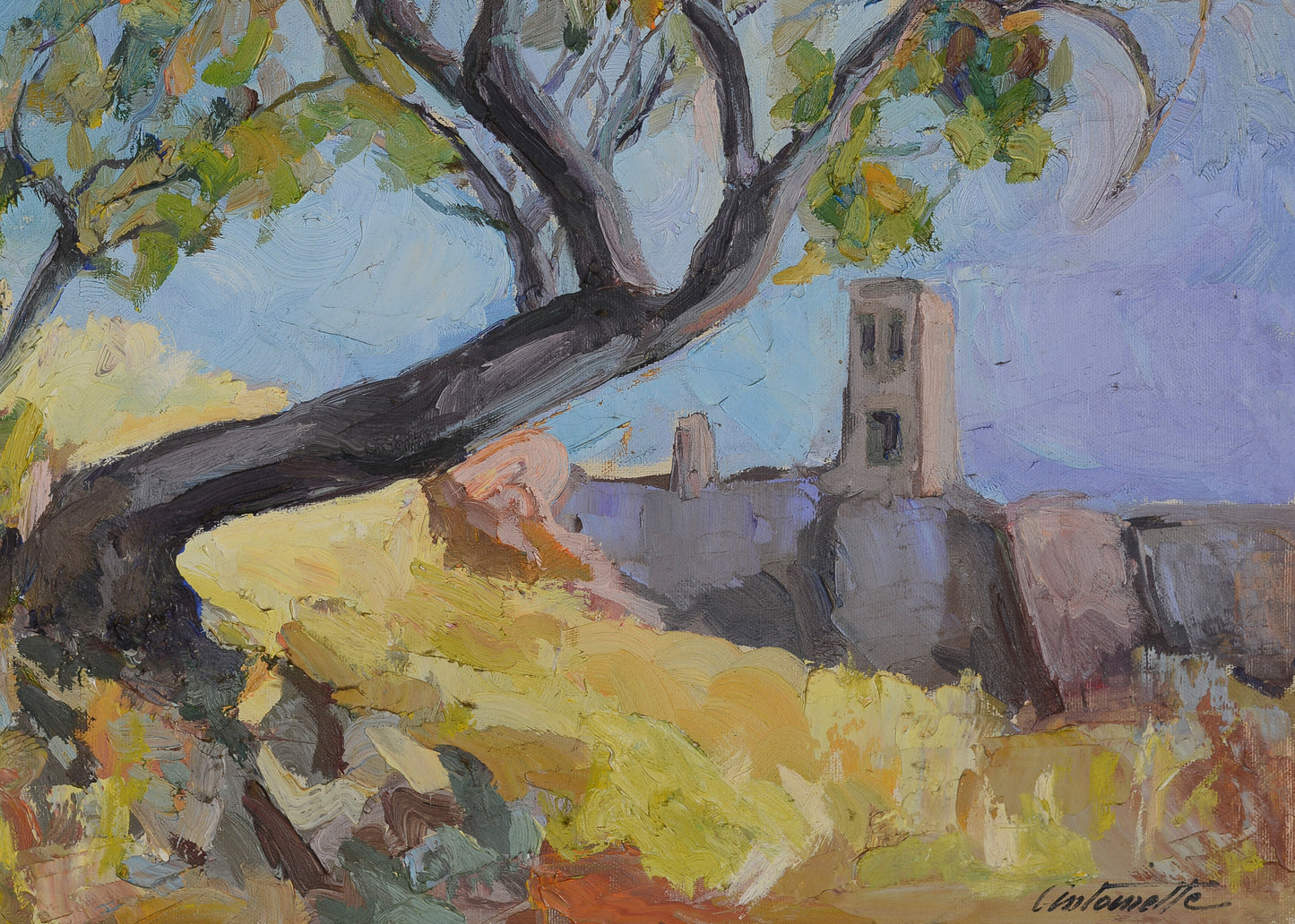 The Leaning Tree of Sitges - Antoinette Patoechi