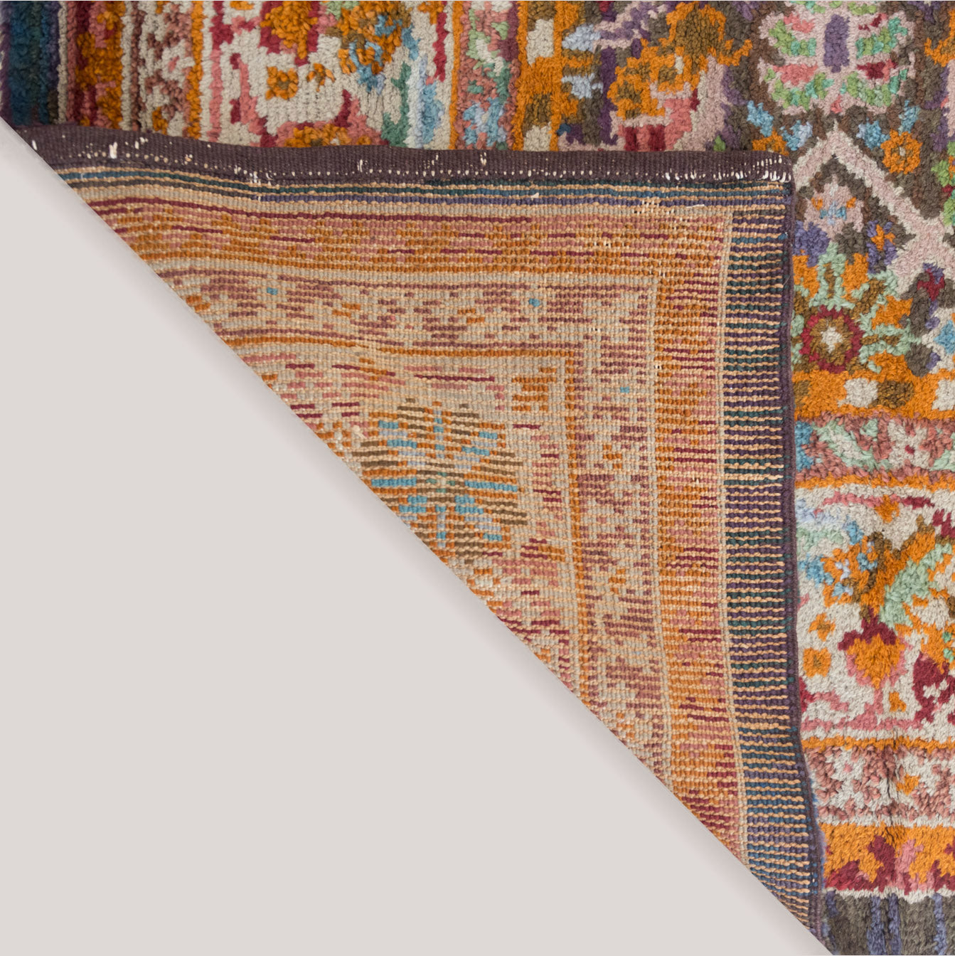 Symphony of Granada – Vintage Spanish Masterwork in Wool Rug - Modern Decorative