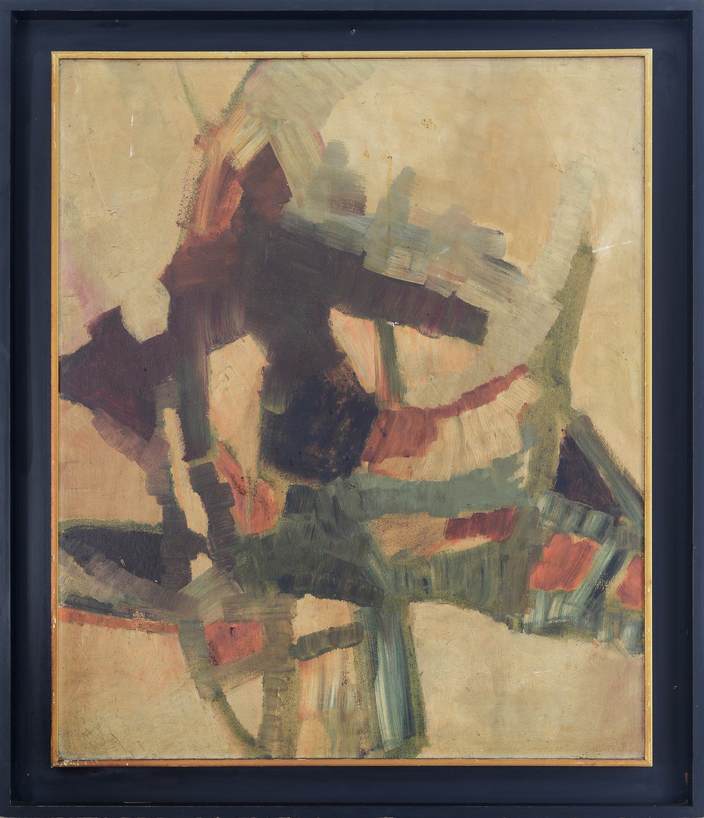 Abstract Composition - Baldo Pié (1929–1999) – Spanish Modernist