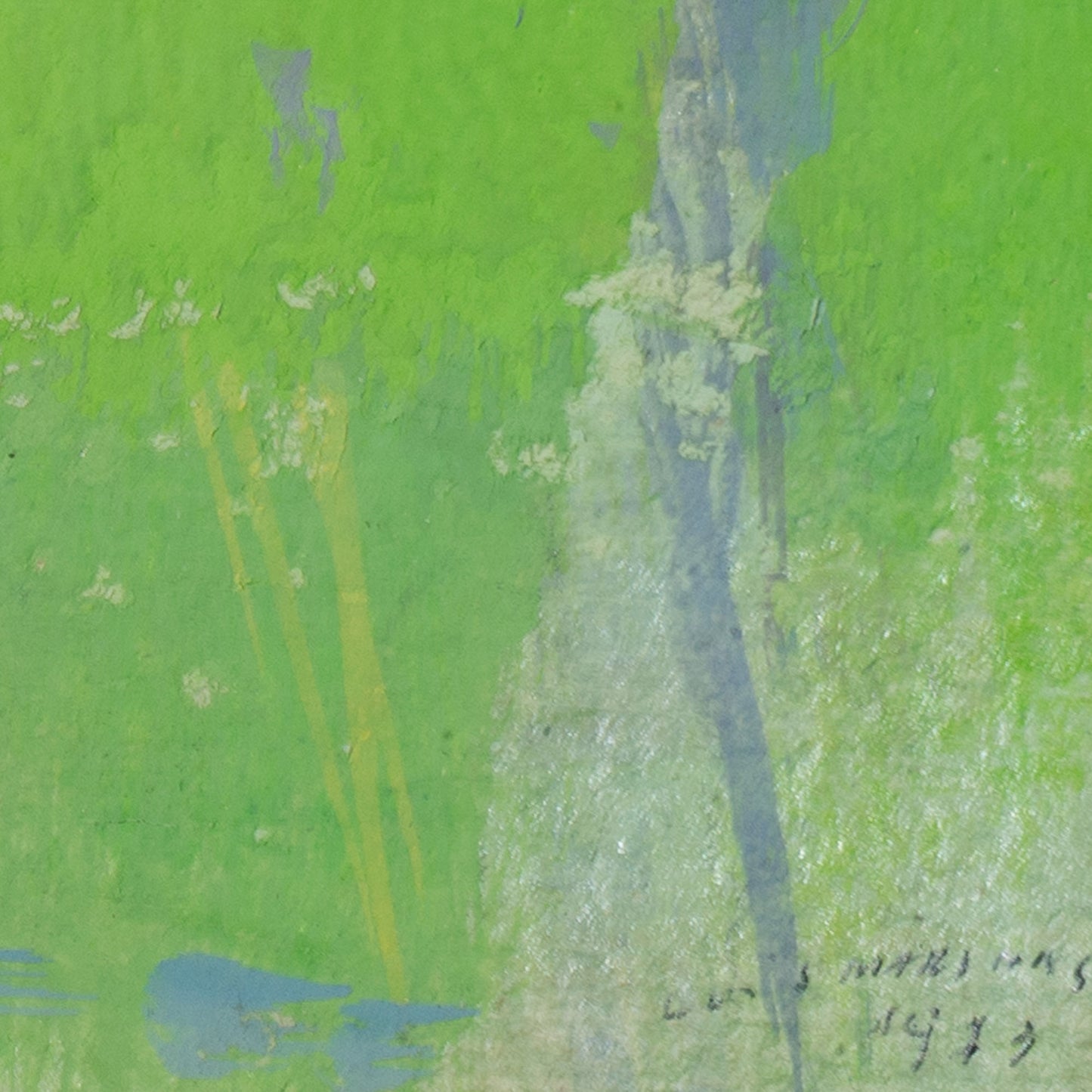 Fin del Invierno - End of Winter - Impressionist Painting