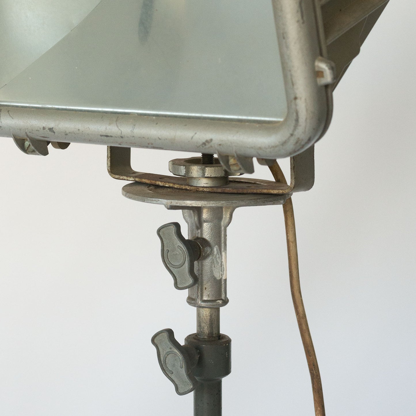 1950s Industrial Tripod Floor Lamp