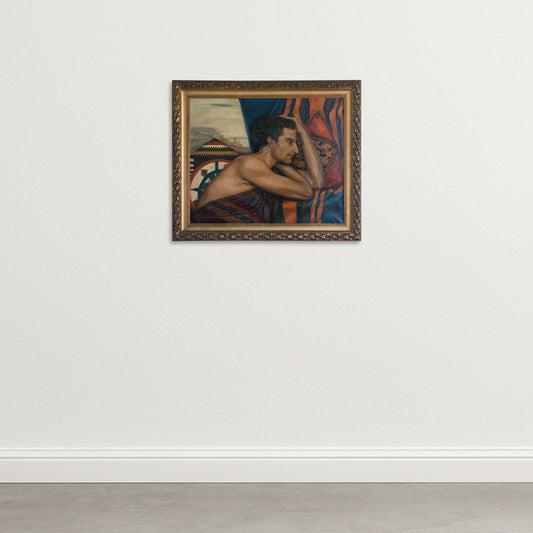 Portrait of a Seated Man by Alicia Berenguer