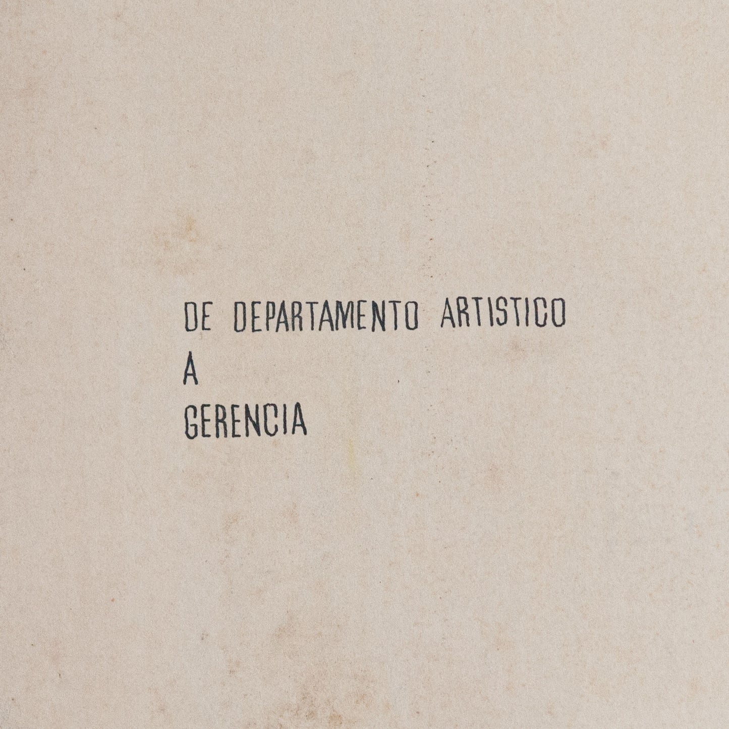 Mid-Century Cartoon Jet Airplane Gouache Illustration, 1964