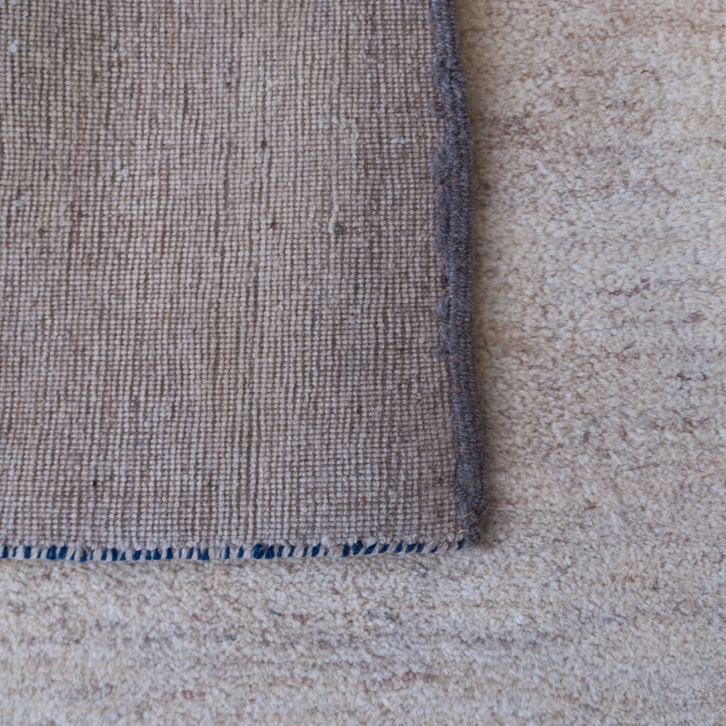 Vintage Hand-Knotted Gabbeh Rug
