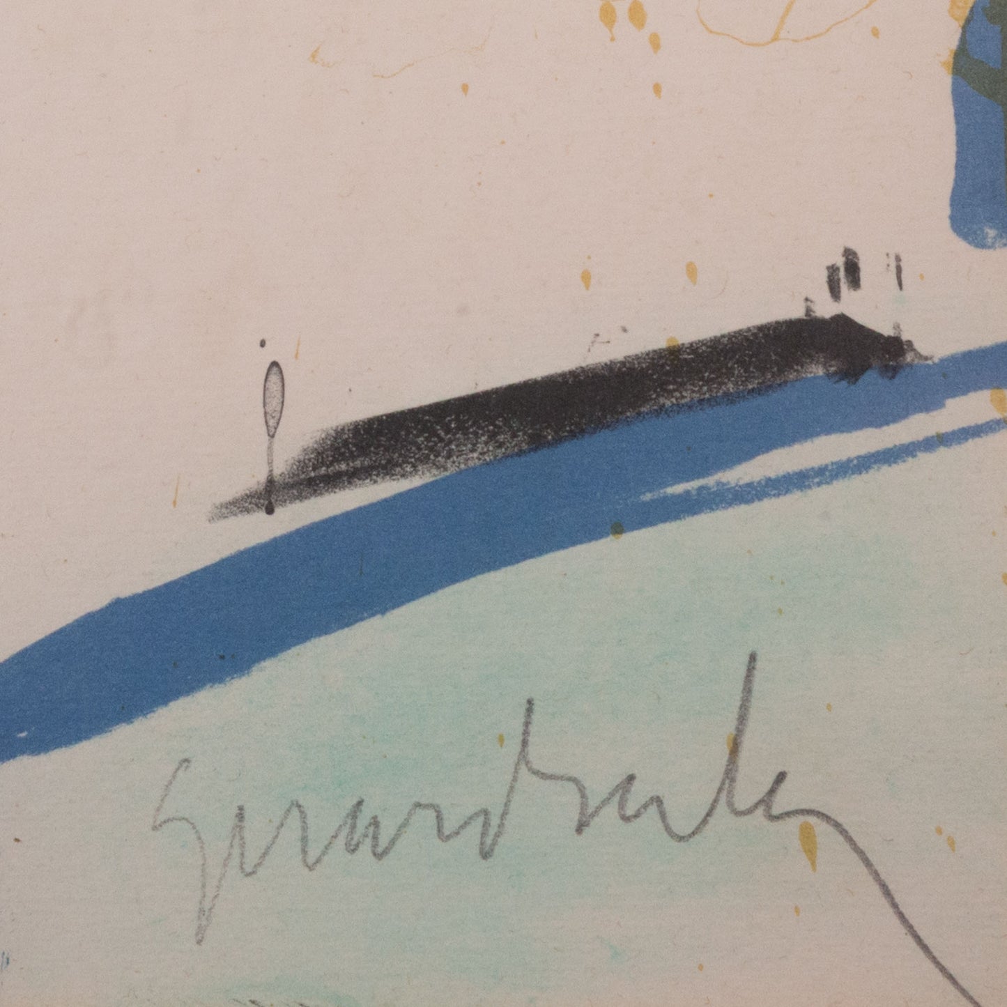 Abstract Lithograph – Gerard Sala i Rosselló
