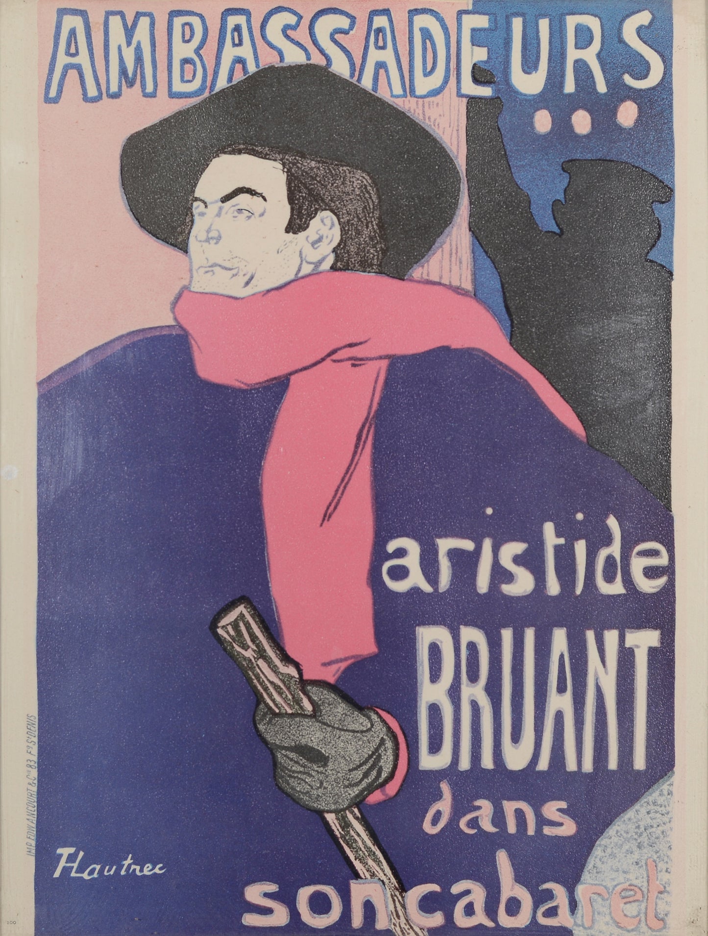 Henri de Toulouse-Lautrec - Three Vintage Framed Prints - Modern Decorative