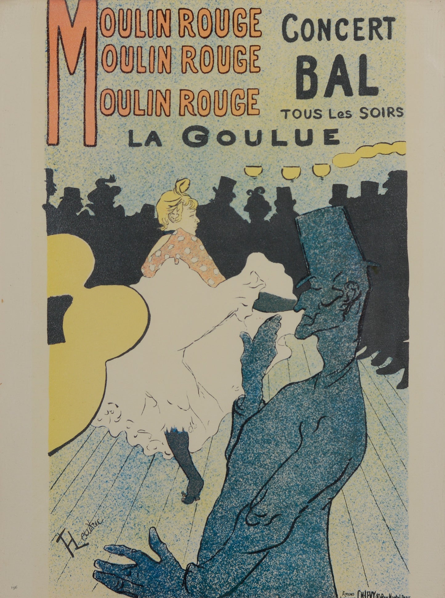 Henri de Toulouse-Lautrec - Three Vintage Framed Prints - Modern Decorative