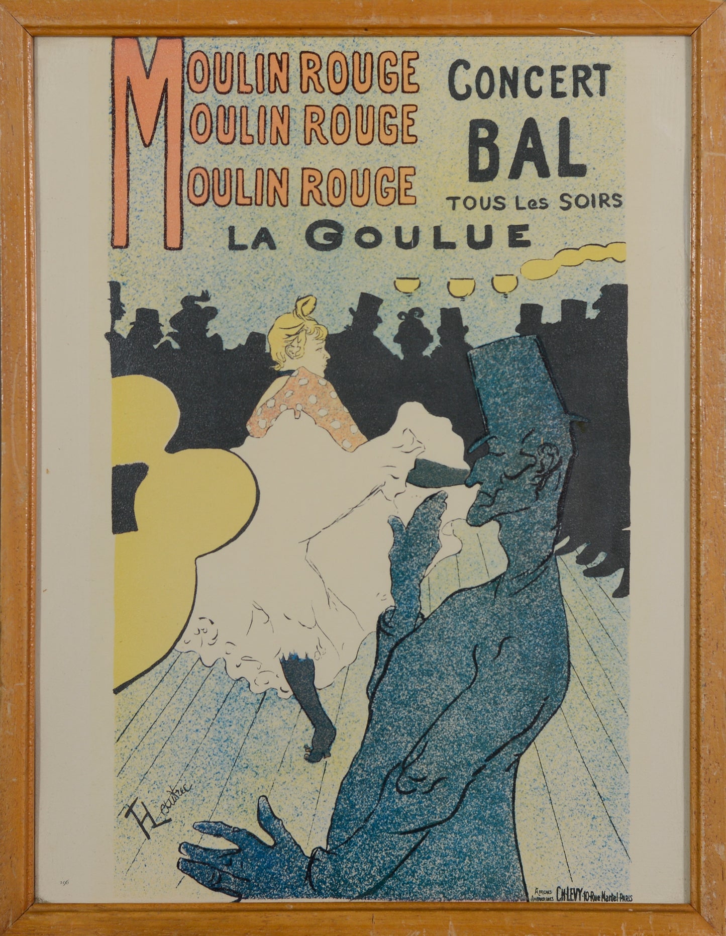 Henri de Toulouse-Lautrec - Three Vintage Framed Prints - Modern Decorative