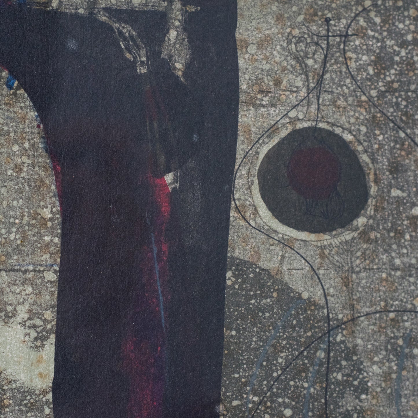 Abstract Composition - Etching and Aquatint on Paper