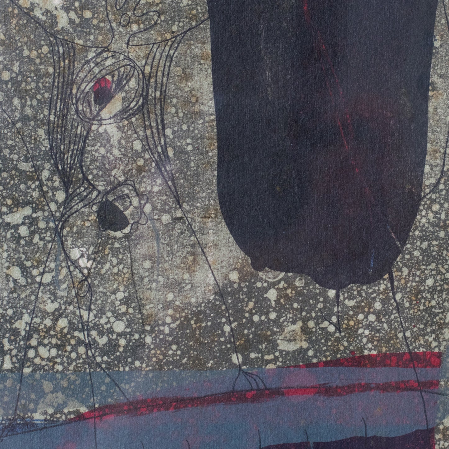 Abstract Composition - Etching and Aquatint on Paper
