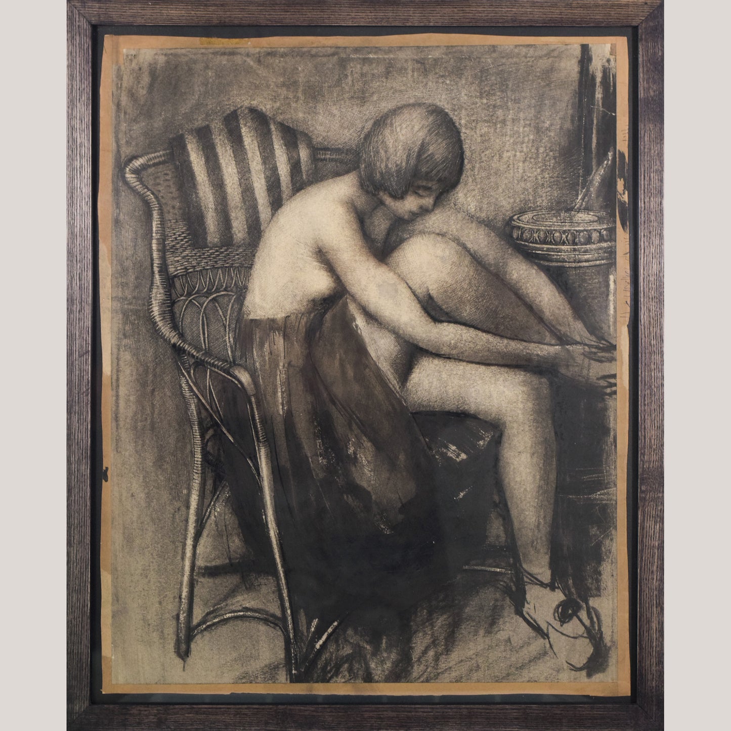 Dame Laura Knight - Follower - Seated Dancer - Drawing