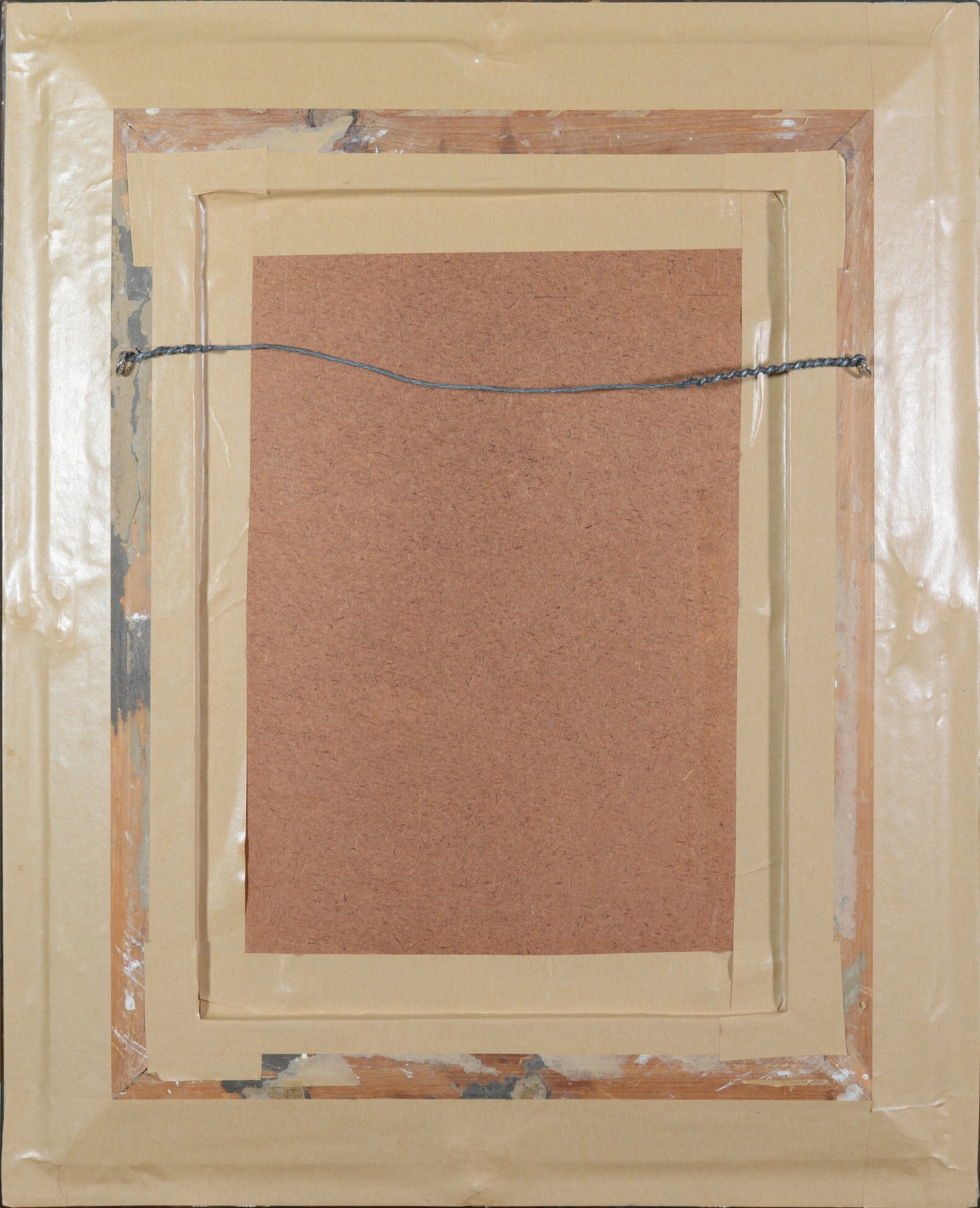 Romantic victorian signed watercolour - Modern Decorative