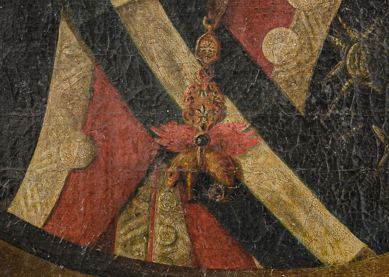 Portrait of a Military Gentleman (Restoration Project) - Modern Decorative
