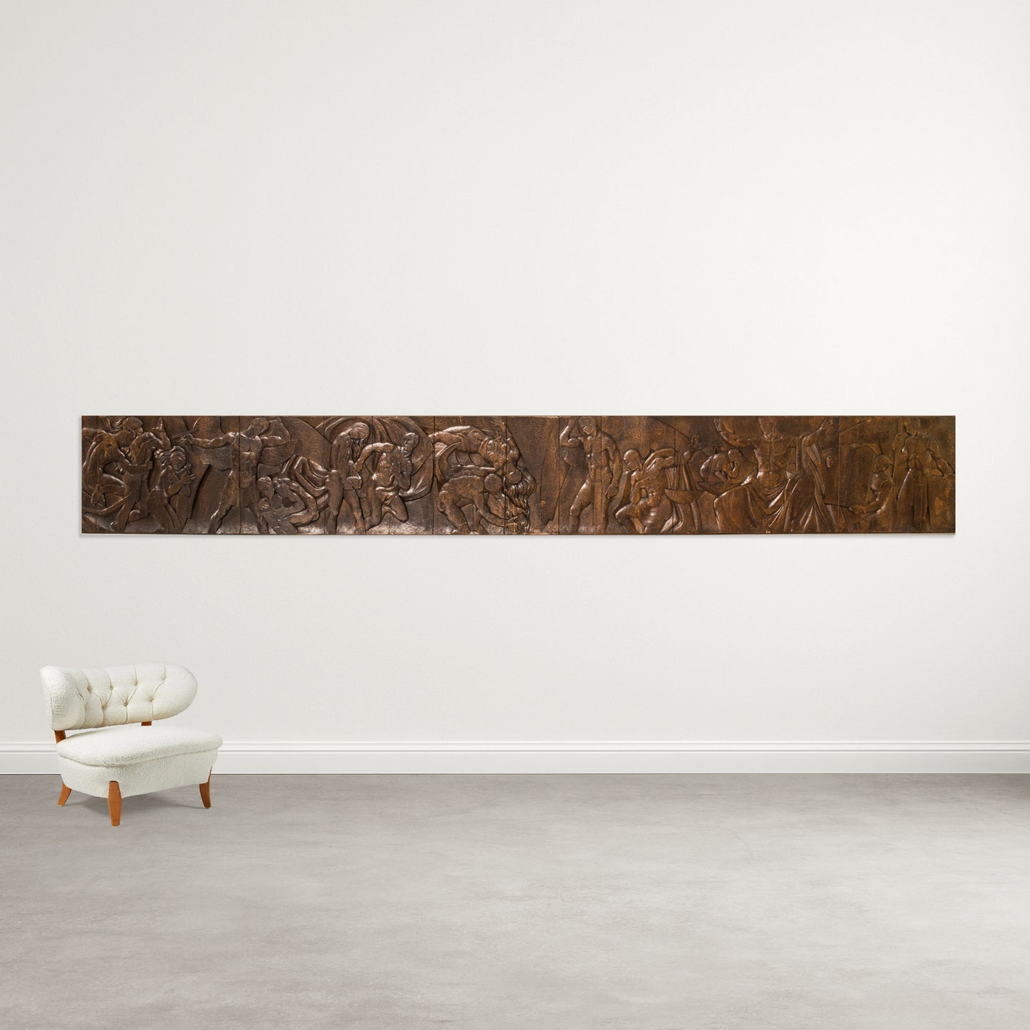 Josep Mundet and Joan Palet - Monumental Carved Panel