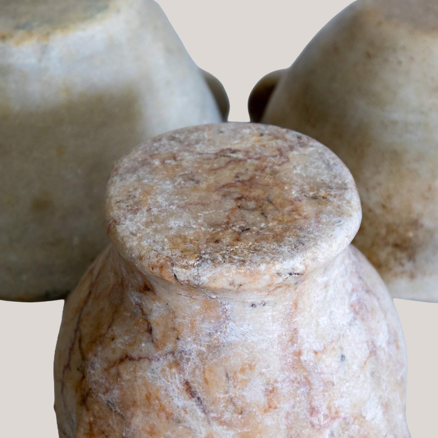 Three Marble Mortars – 18th & 19th Century Stone Vessels