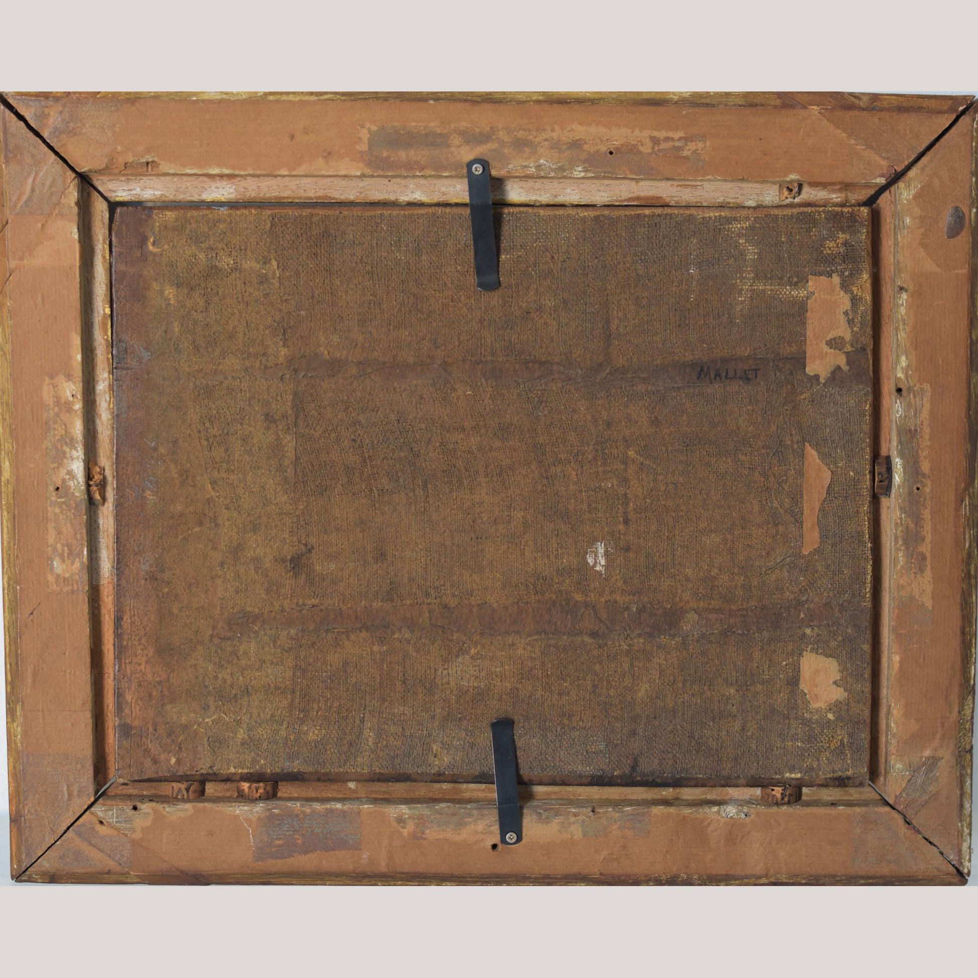 18th Century Domestic Scene - Oil on panel - Modern Decorative