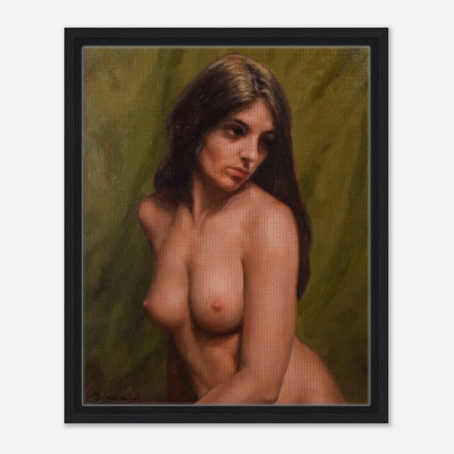 Nude Life Portrait - Jordi Bernaus - Modern Decorative