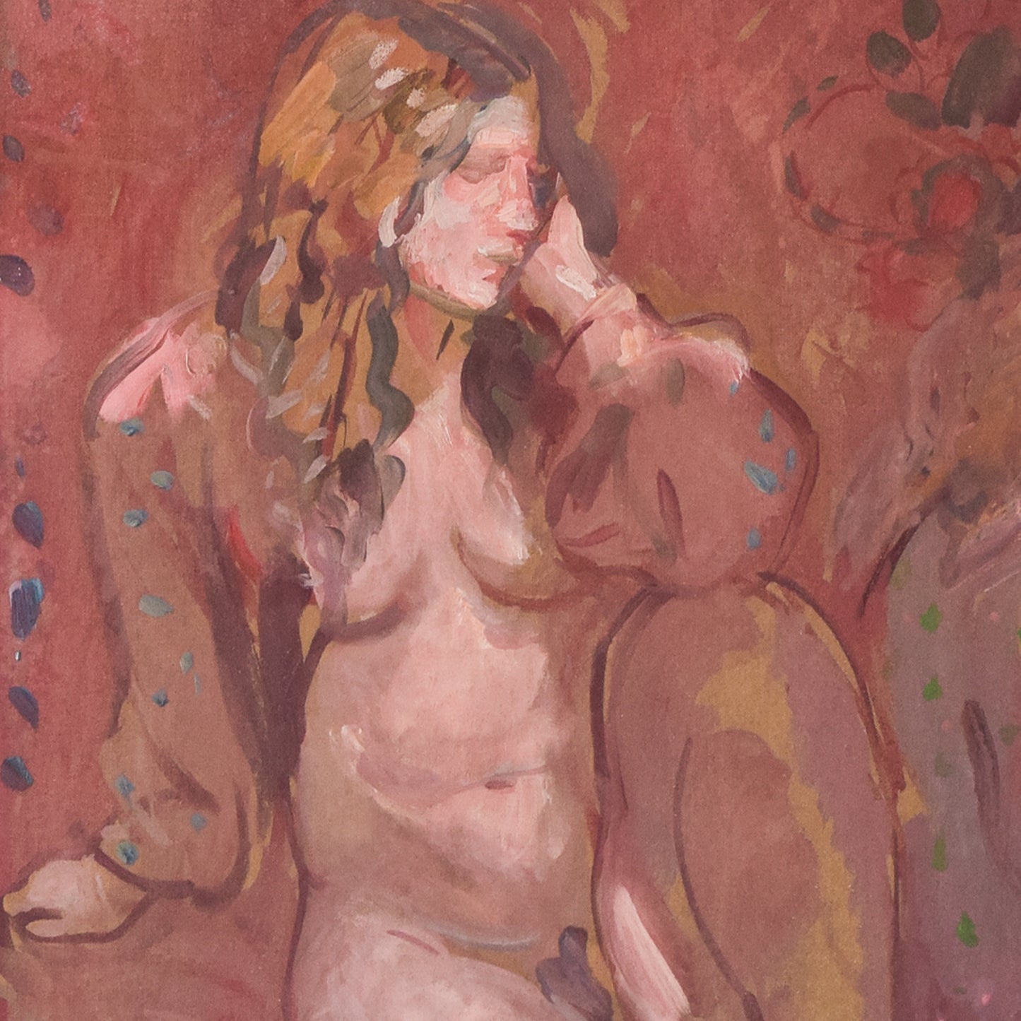 'Mujeres' - Two Evocative Female Figures - Antoni Munill - Modern Decorative