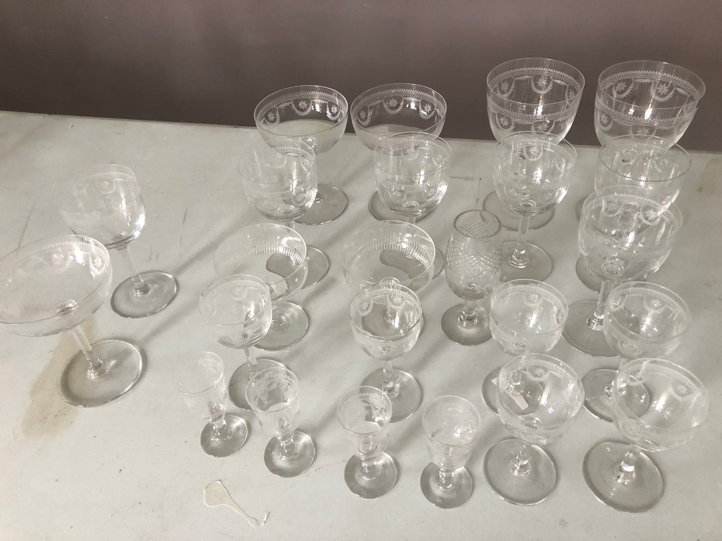 24 - Vintage Drinking Glasses