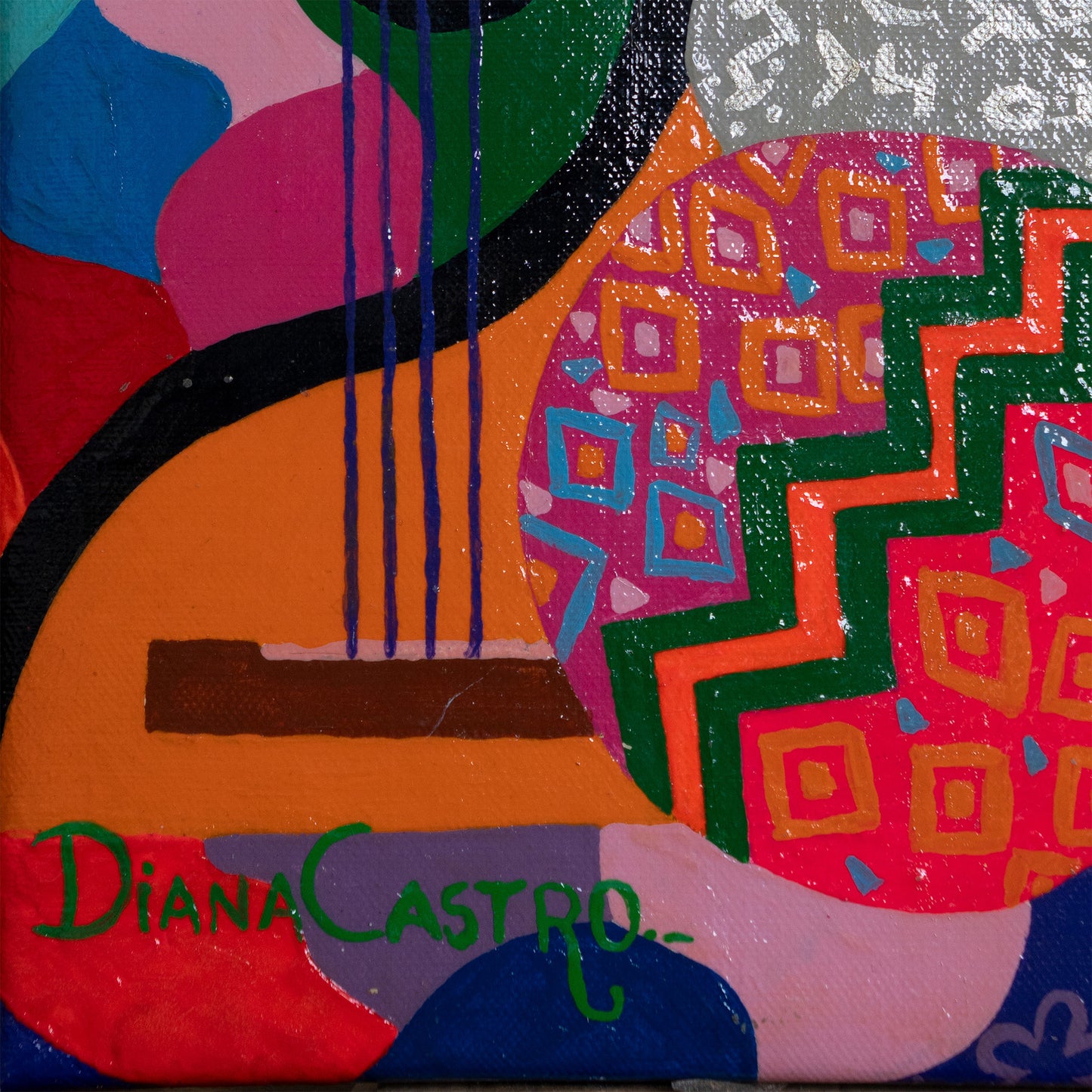 Portrait with Tropical Motifs – Diana Castro