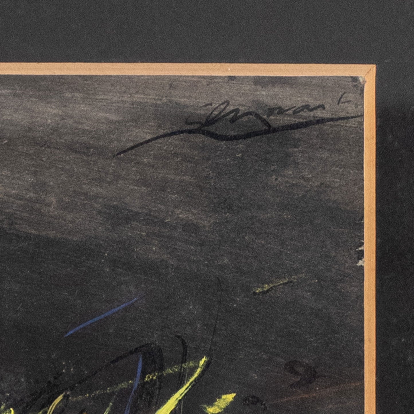 Calligraphic Pulse – Original Mixed Media by Adolf Genovart (1953)